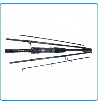 Canna da pesca mare spinning travel NINJA TRAVEL 2,13m 10-30g spigola trota lago