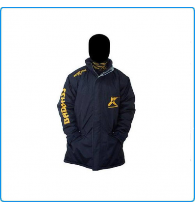 Giacca invernale uomo a vento cappuccio JT BadBass 3xl blue da pesca surfcasting