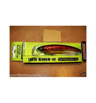 ARTIFICIALE DAMIKI TOKON MINNOW 90 FLOATING 13GR SF COLOR 316H RED GILL