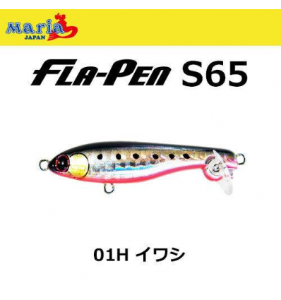ARTIFICIALE MARIA FLA-PEN 65S 65mm 11g 01H FOR SEABASS SPIGOLA