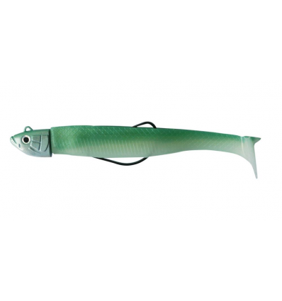 ARTIFICIALE JATSUI TEXAS MINNOW 150S 150mm 42g COLORE WHITE GREEN