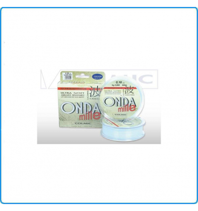 ONDA MILLE COLMIC 0.35mm 300mt CARICO 11.90KG COLOR ICE PER SURFCASTING