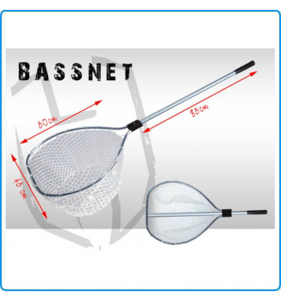 GUADINO BASSNET HERAKLES COLMIC MISURE 50X45 LUNGH 85CM MAGLIA 20X25mm