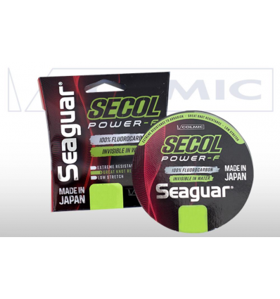 Filo lenza da pesca monofilo fluorocarbon Seaguar Secol Colmic 0,235mm 6Kg 30m