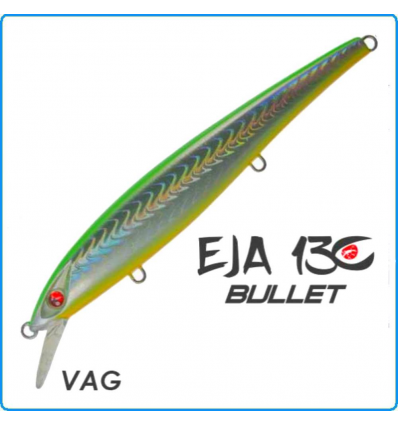 ARTIFICIALE SEASPIN EJA BULLET 130mm 28g VAG SPINNING SPIGOLA SERRA RICCIOLA