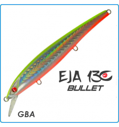 ARTIFICIALE SEASPIN EJA BULLET 130mm 28g GBA SPINNING LECCIA SPIGOLA RICCIOLA