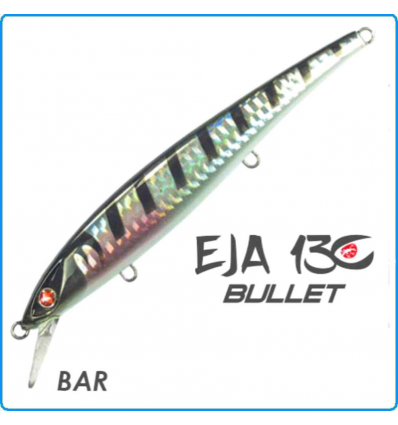 ARTIFICIALE SEASPIN EJA BULLET 130mm 28g BAR SPINNING LECCIA SPIGOLA BARRACUDA