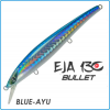 ARTIFICIALE SEASPIN EJA BULLET 130mm 28g BLUE-AYU SPINNING SPIGOLA SERRA LECCIA