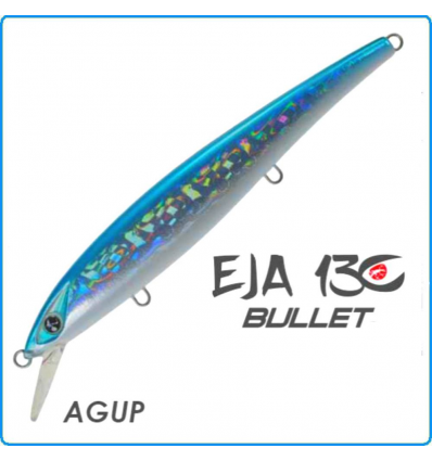 ARTIFICIALE SEASPIN EJA BULLET 130mm 28g AGUP SPINNING SPIGOLA BARRACUDA LECCIA