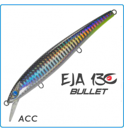 ARTIFICIALE SEASPIN EJA BULLET 130mm 28g ACC SPINNING SPIGOLA BARRACUDA SERRA