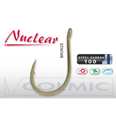 AMI COLMIC NUCLEAR MR700 N10 CONFEZIONE 10AMI BRONZE PER SURFCASTING BOLENTINO