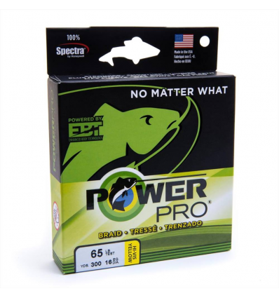 Filo da pesca mare trecciato 4 fili spectra PowerPro 135m 0,10mm 5Kg moss green