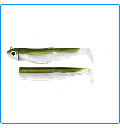 BLACK MINNOW FIIISH 70mm 3g N1 COMBO SHORE KAKI SPINNING MARE LAGO TROTA SPIGOLA