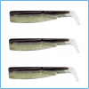 FIIISH SHAD COLOR SEXY BROWN N3 BLACK MINNOW 120mm 3PZ SPINNING SPIGOLA SERRA