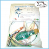 TERMINALE TRAINA ALTURA TROLLING JET GREEN PESCA TONNO MARLIN AGUGLIA IMPERIALE