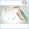 TERMINALE TRAINA ALTURA TROLLING JET GREEN PESCA TONNO MARLIN AGUGLIA IMPERIALE