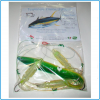 FINALE SQUID BAIT 24CM KAJIKI24 FLUO PESCA TRAINA ALTURA PER TONNO SPADA MARLIN