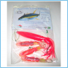FINALE SQUID BAIT 24CM KE2 PINK TRAINA ALTURA TONNO SPADA MARLIN BIANCO LAMPUGA