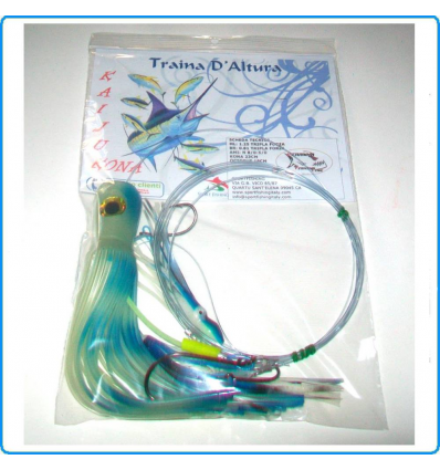 FINALE TROLLING KAIJU KONA BLUE 24CM PESCA TRAINA ALTURA TONNO SPADA MARLIN VELA
