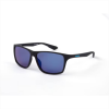 Occhiali da sole Shimano technium nero opaco lenti blue uv polarizzate outdoor